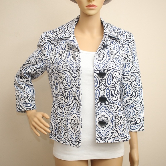 Josephine Essentials Jackets & Blazers - Josephine Essentials Paisley Print Jacket S